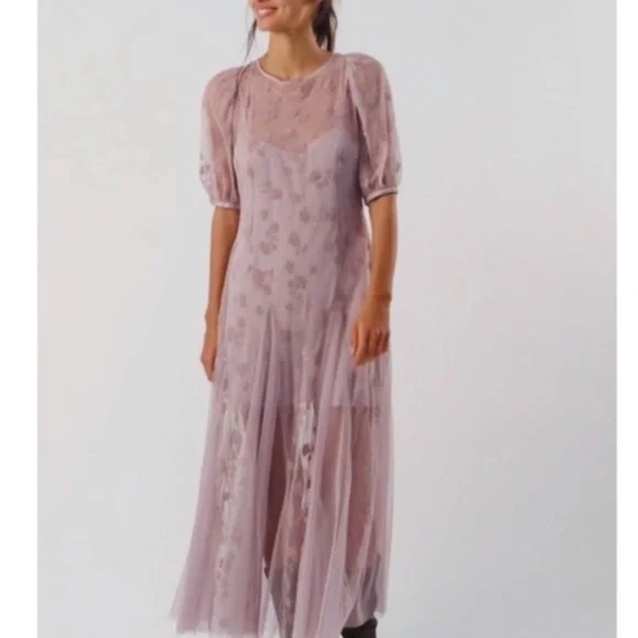 Free People | Dresses | Free People Viola Midi Dress | Poshmark